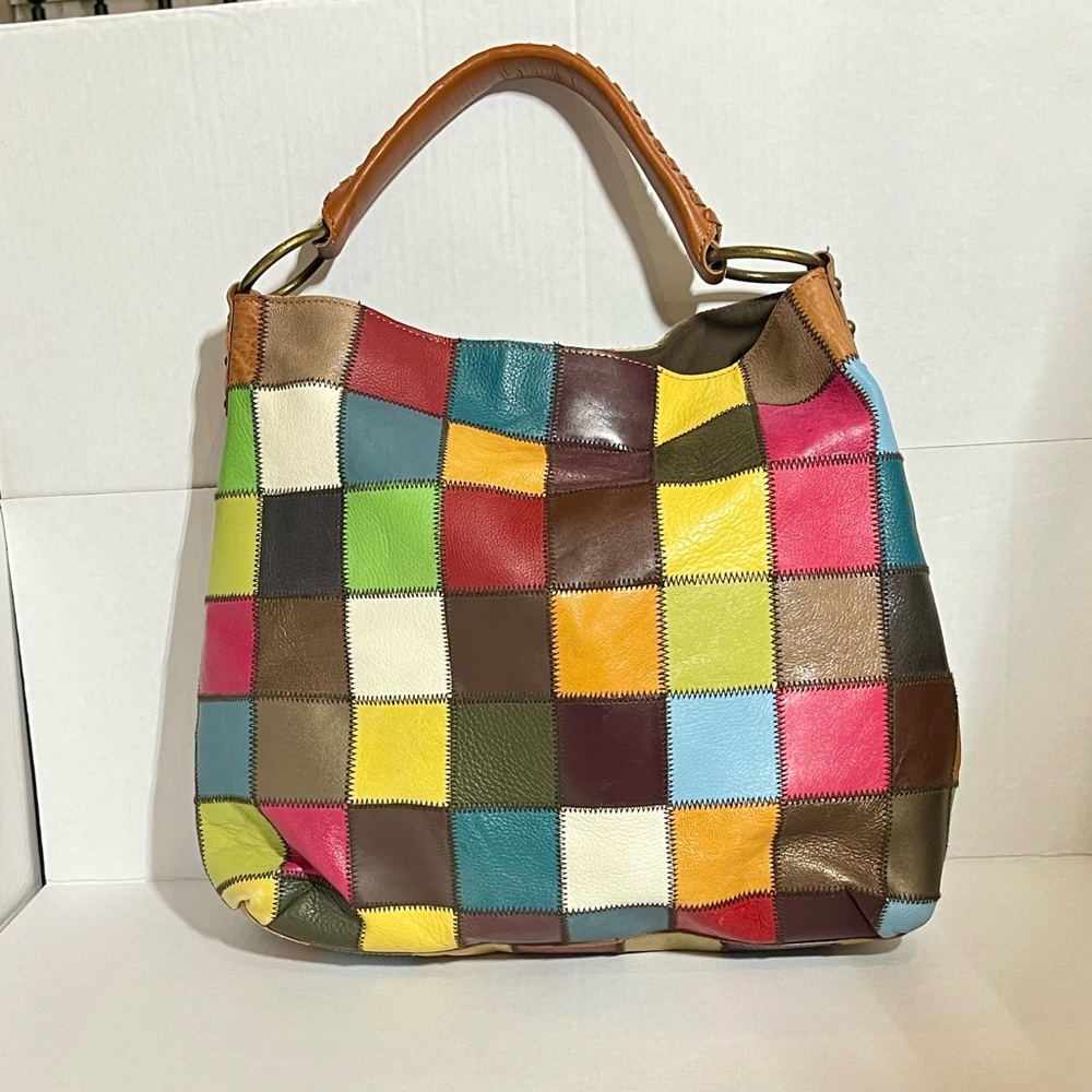 Stella & Max Patchwork Hobo Bag - image 2
